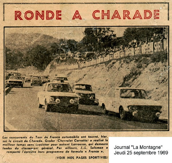 Tour de France Auto - Charade 1969